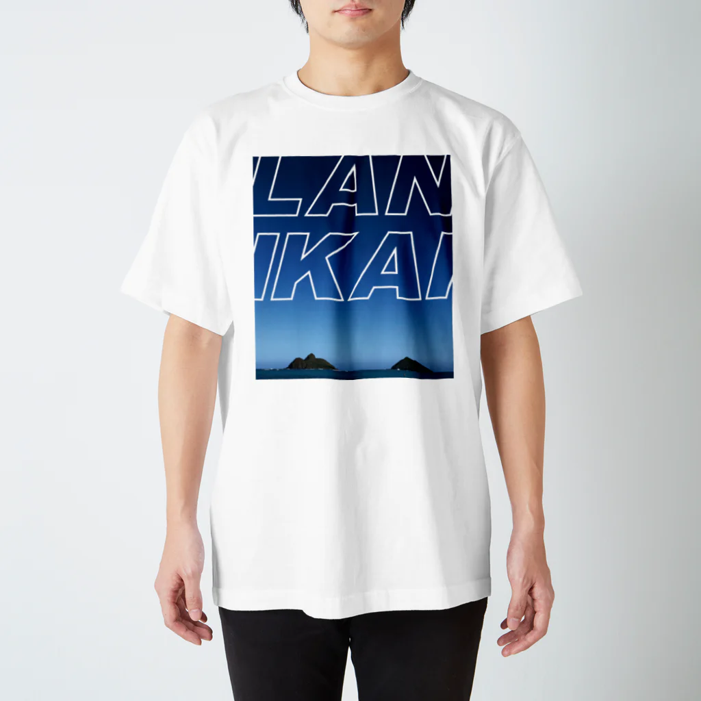 Souvenir HawaiiのNO FILTER LANIKAI スタンダードTシャツ