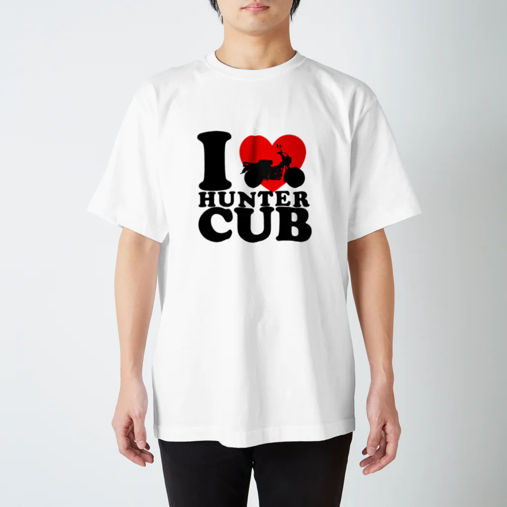 itacubのI ♡ HUNTERCUB スタンダードTシャツ