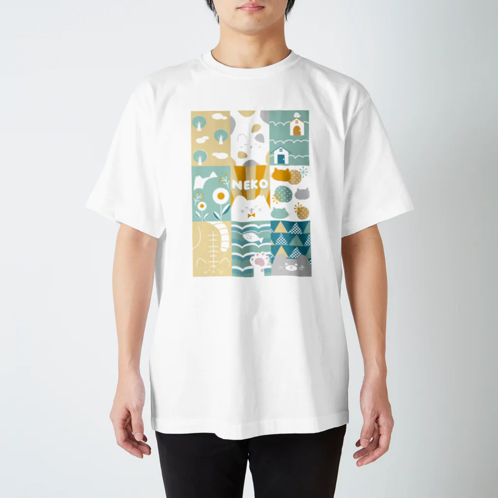 松本まもるのNEKO！ スタンダードTシャツ