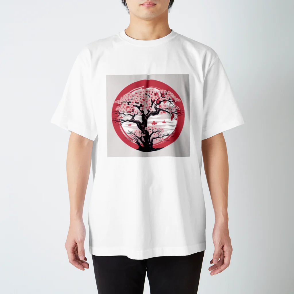 奏桃服店の桜のこころ1 スタンダードTシャツ