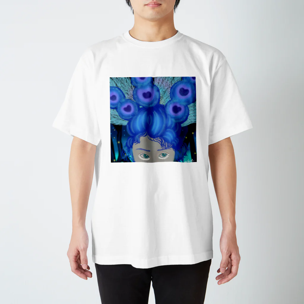 UiArTのpeacockちゃん スタンダードTシャツ