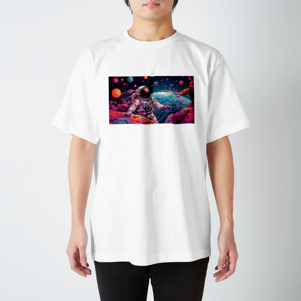 からふるぷろだくとの宇宙への好奇心 スタンダードTシャツ