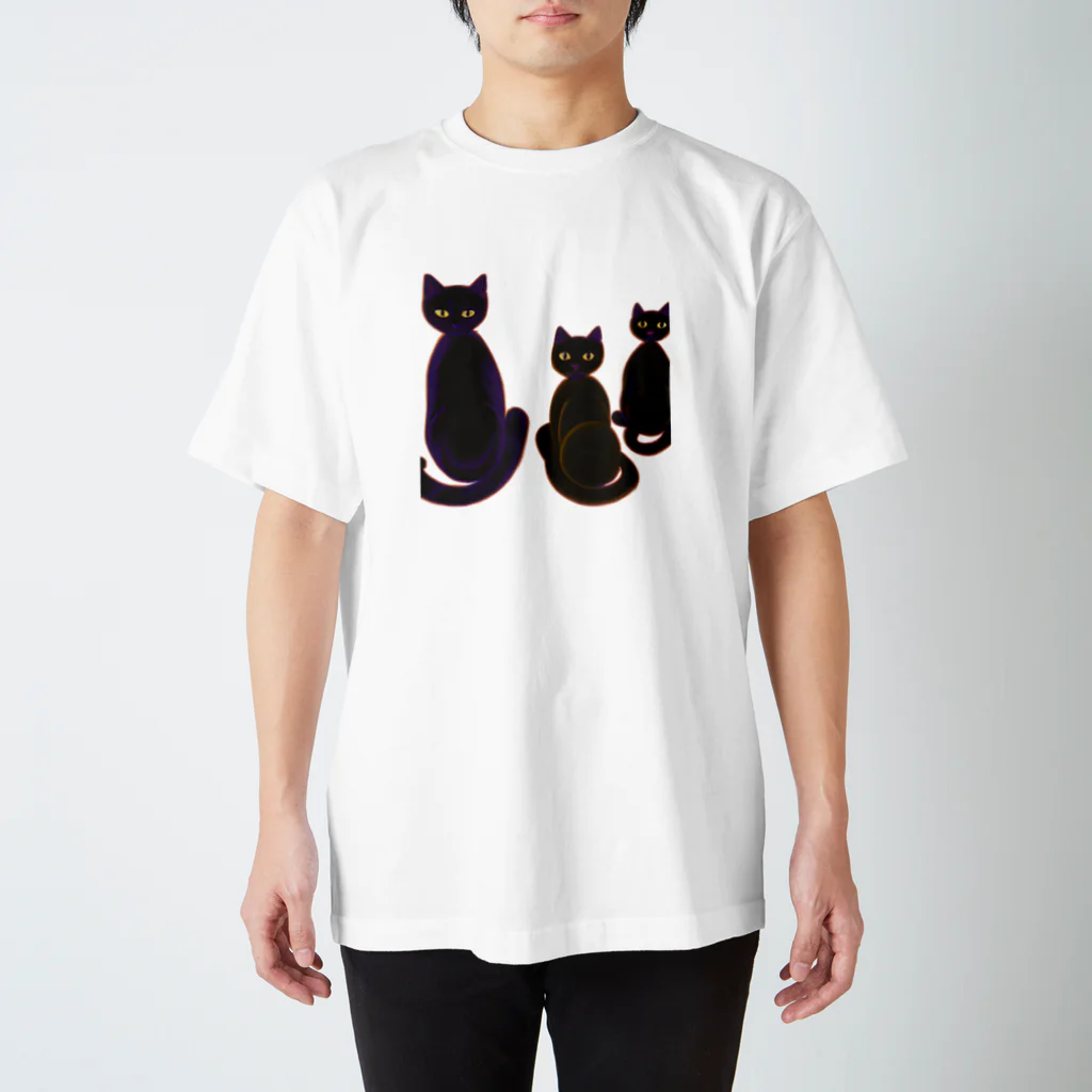 horoscope のネコクロ Regular Fit T-Shirt