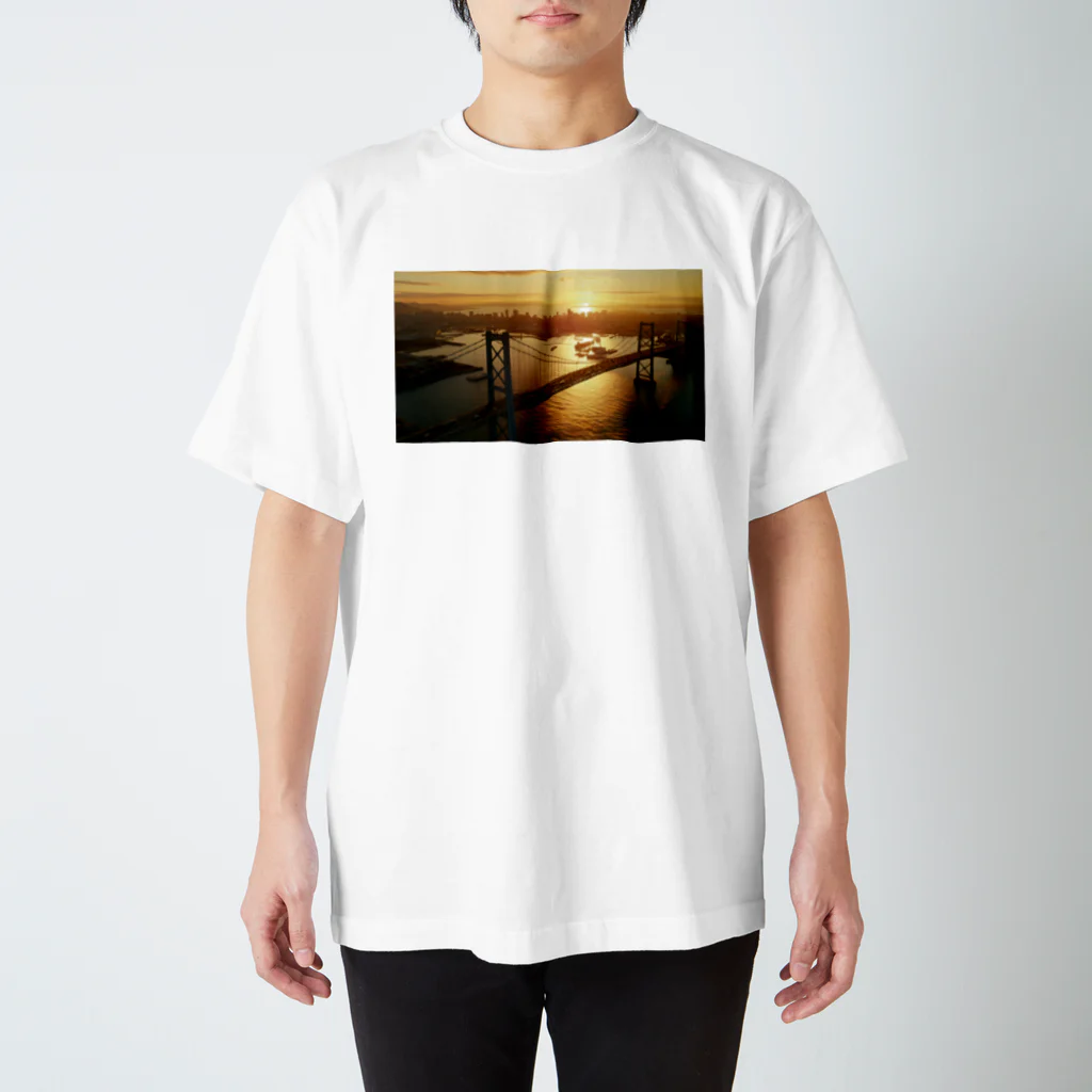 GIVEYOUWELLの(0002) Tokyo virtual bay bridgek スタンダードTシャツ