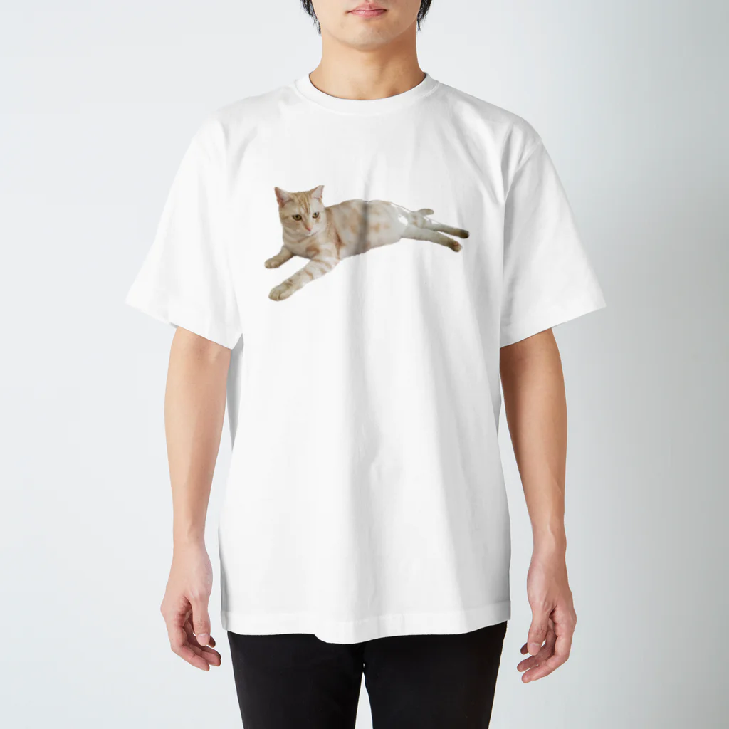 SOMARI_SATOのぐ〜たらねこ Regular Fit T-Shirt