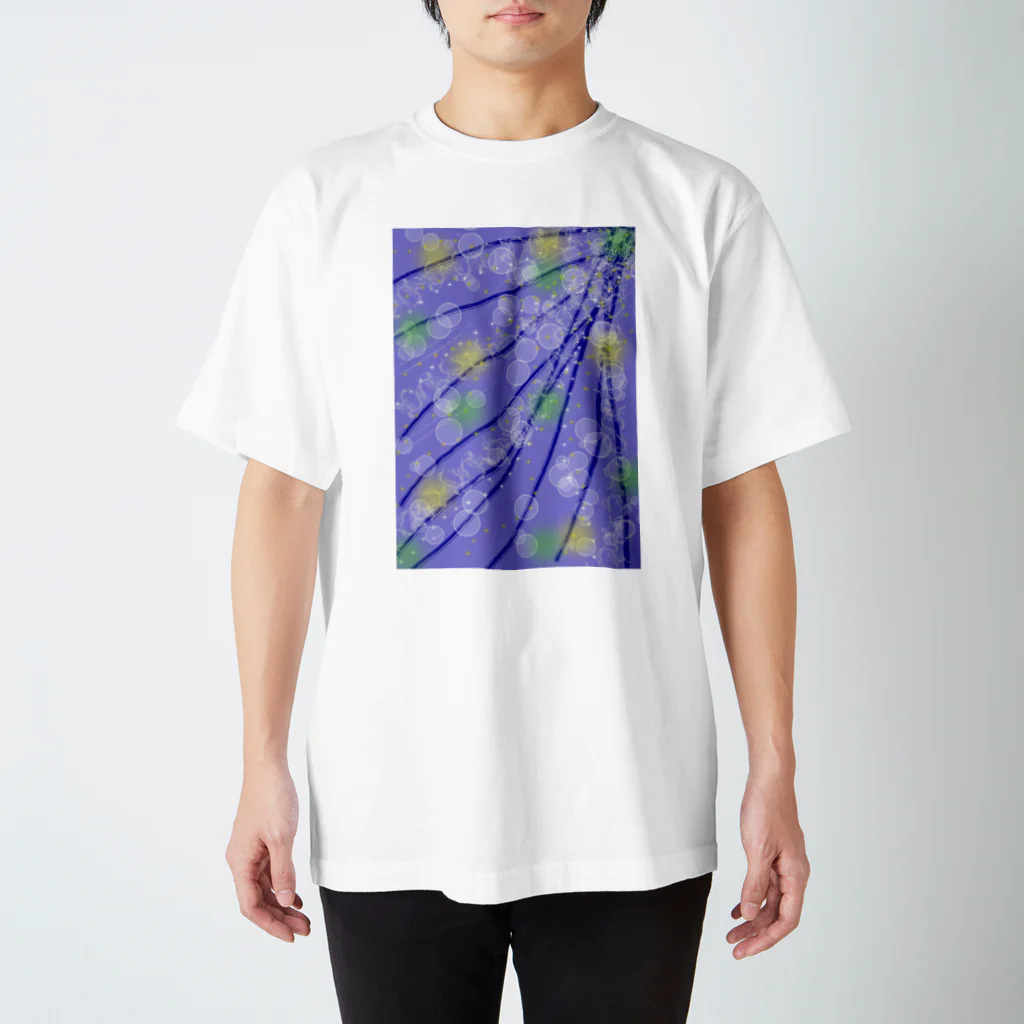 nijiirosorausagiの海の中　心の世界 Regular Fit T-Shirt