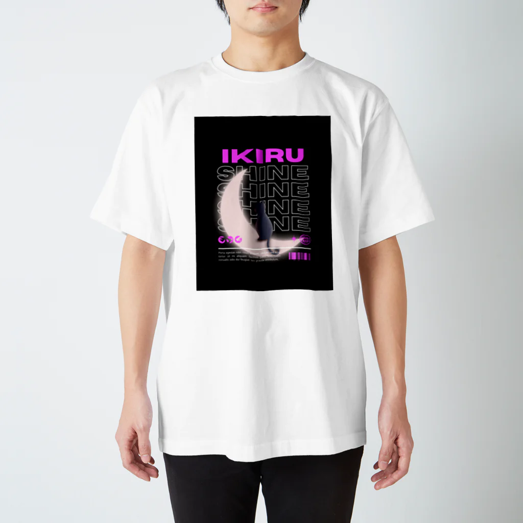 osikatsu-zpのツキネコ Regular Fit T-Shirt