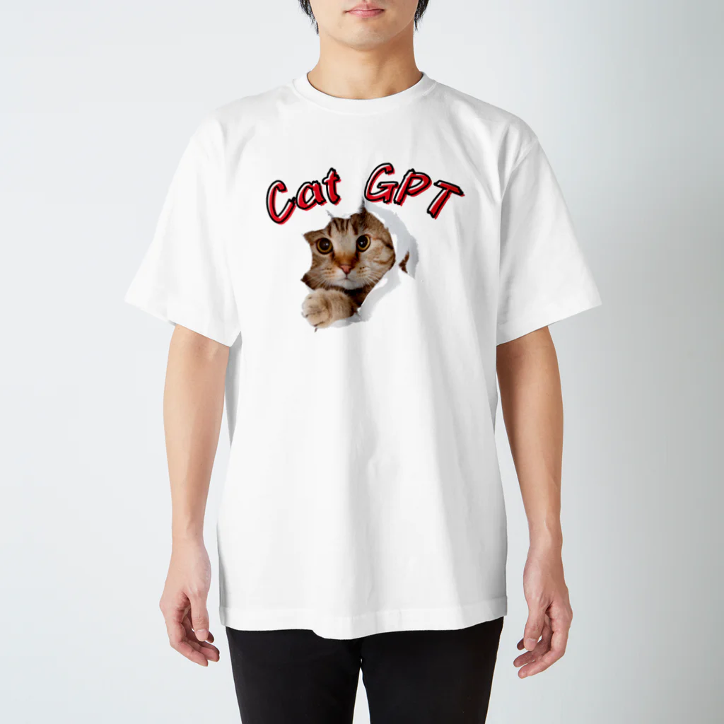 【怪しいゲーム部屋】のCatGPT スタンダードTシャツ