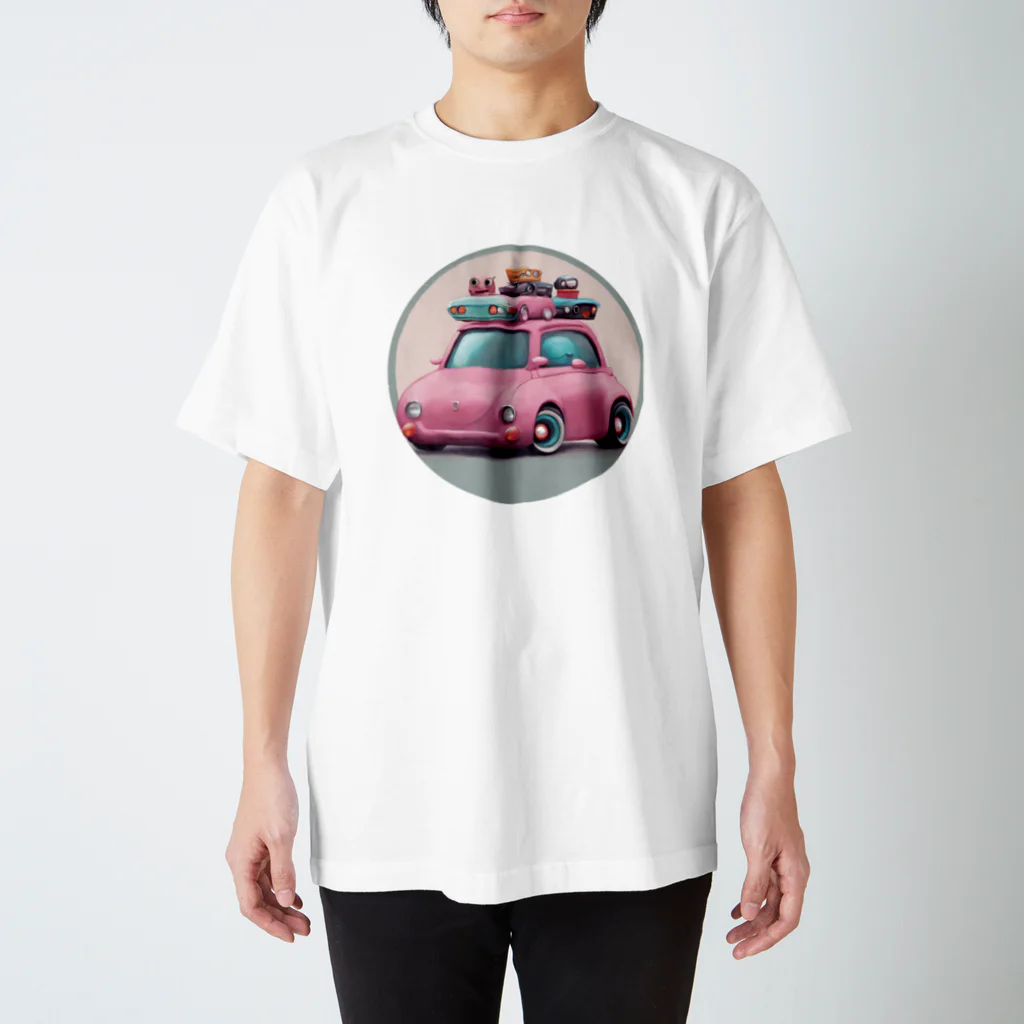 UMESANのキュートな車💘 スタンダードTシャツ