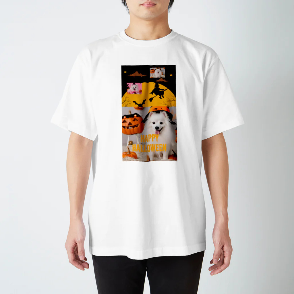 MIPA♥のハロウィン🎃スピッツ Regular Fit T-Shirt