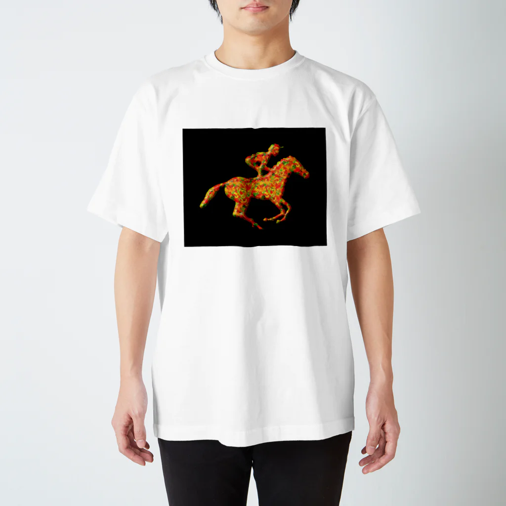 mumusの馬　colorful Regular Fit T-Shirt