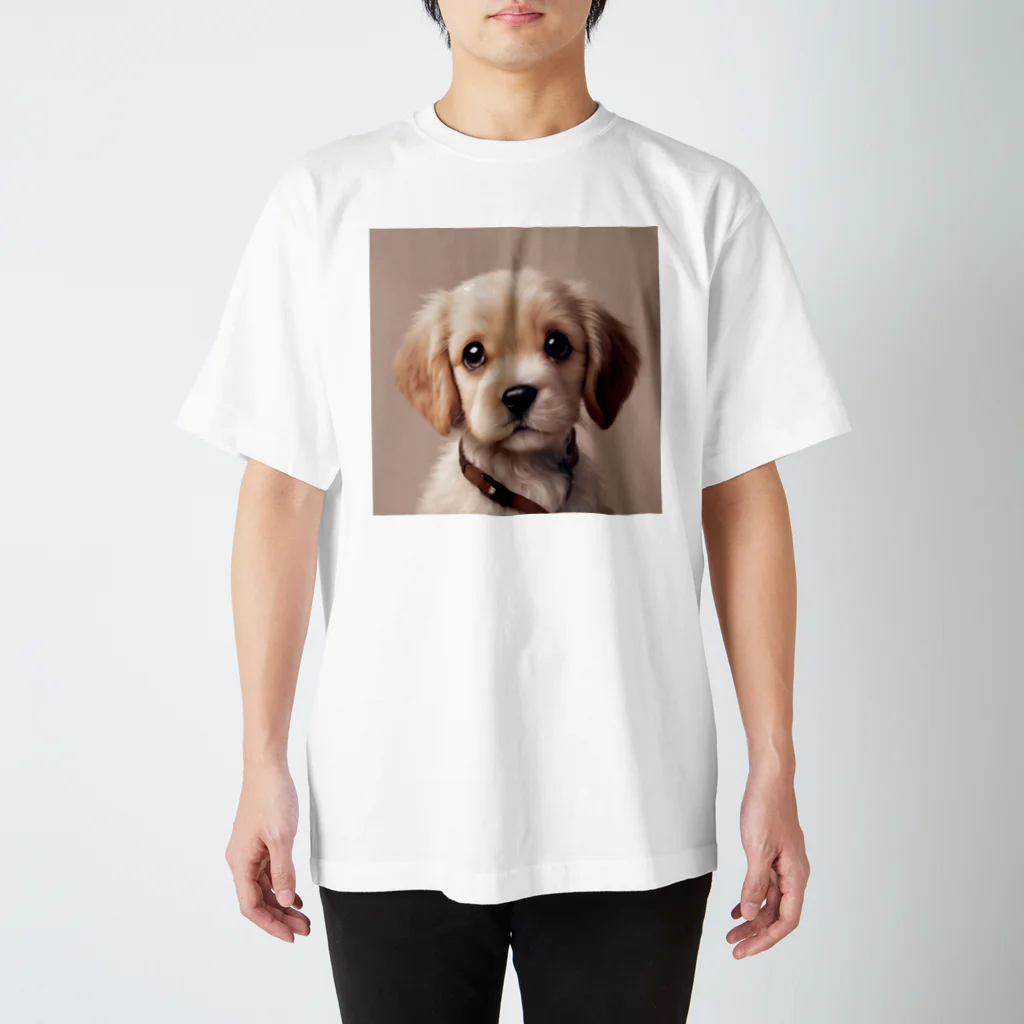 kunkun1048のめちゃカワ犬 スタンダードTシャツ