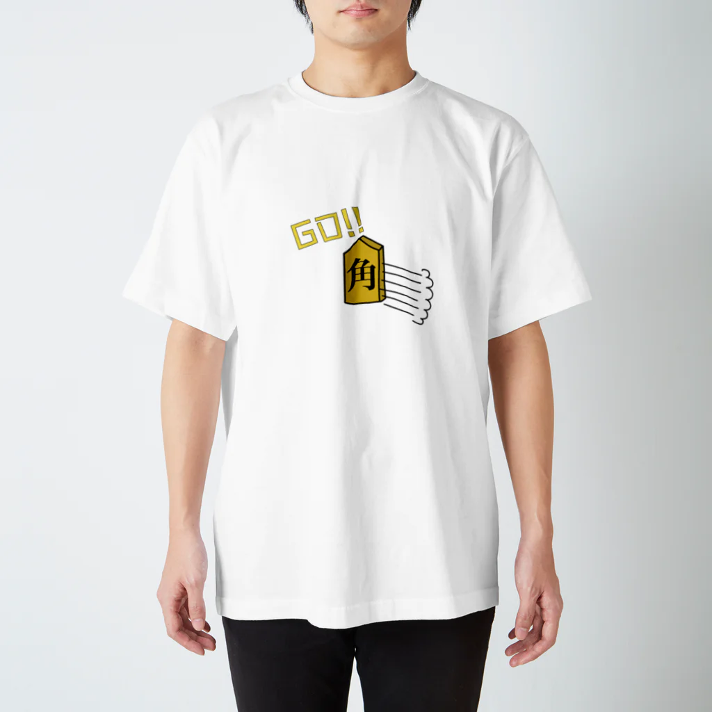 なでしこ@デザインのGO！！角＝合格祈願 Regular Fit T-Shirt