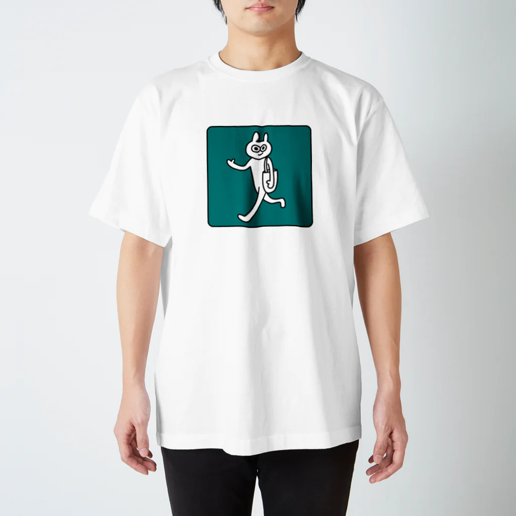 うさぎだよの散歩 スタンダードTシャツ