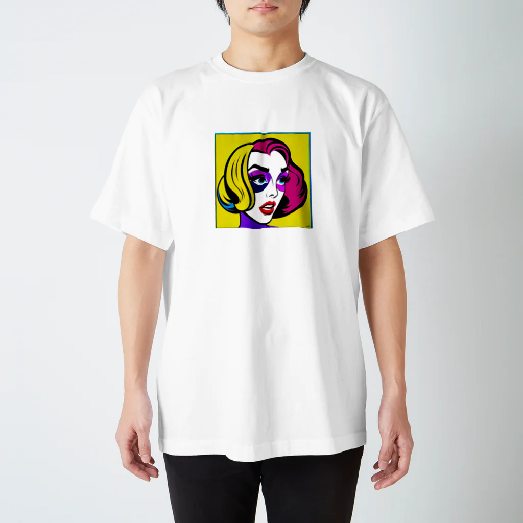 Be Myself のVividフェイス２ スタンダードTシャツ