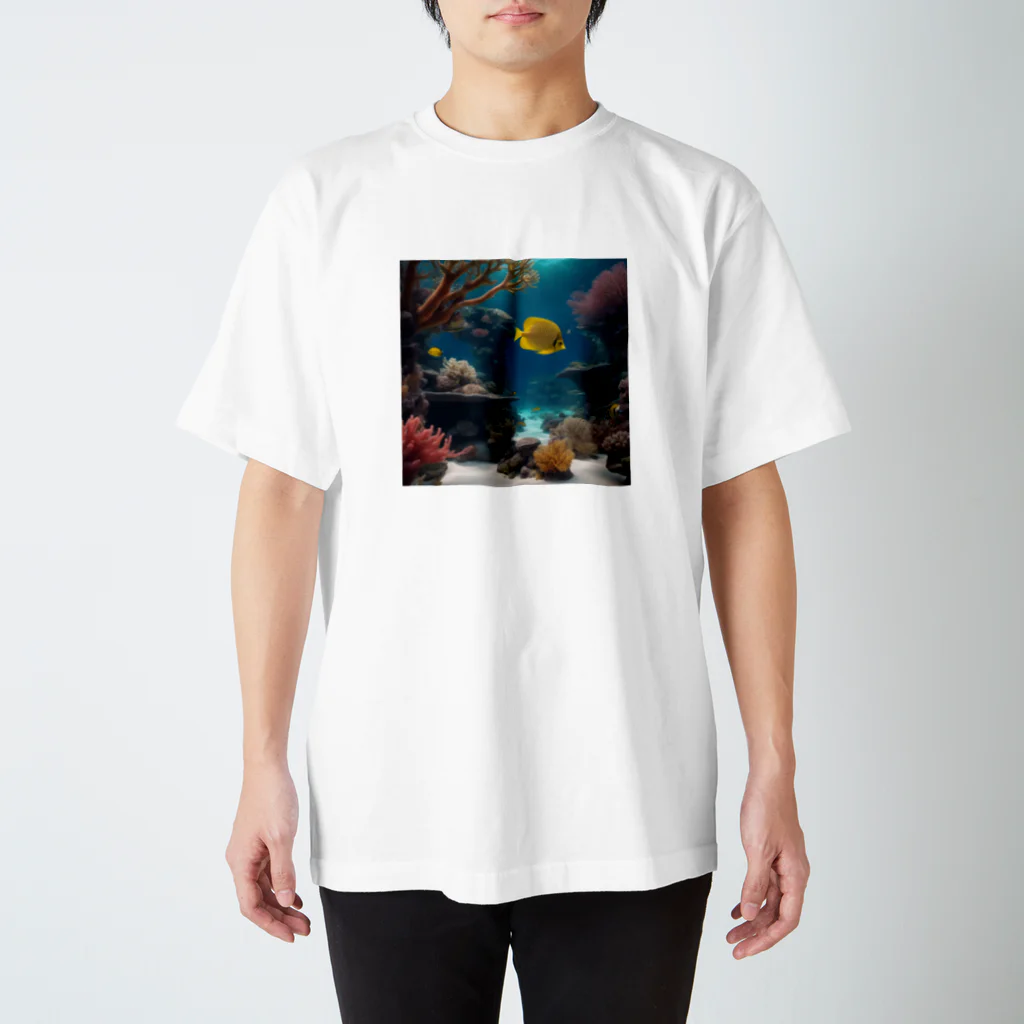 DapperMixの魚の楽園、海底の宝グッズ Regular Fit T-Shirt