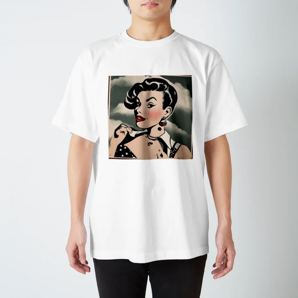 ロックンロールのかわいい子 Regular Fit T-Shirt