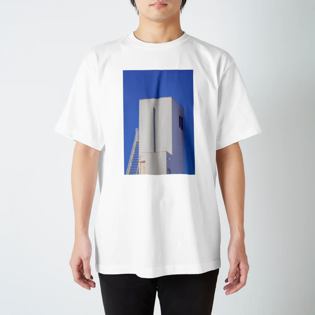 同心円の建造物 Regular Fit T-Shirt