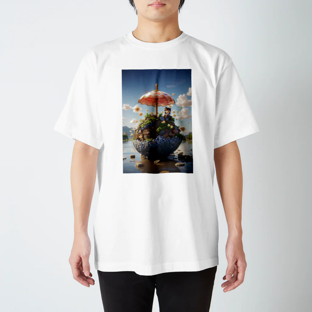 RONBOのミニチュアタウン スタンダードTシャツ