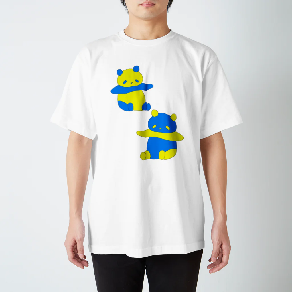 リクシーニョのパンダの体の色が青とか黄色だったら スタンダードTシャツ