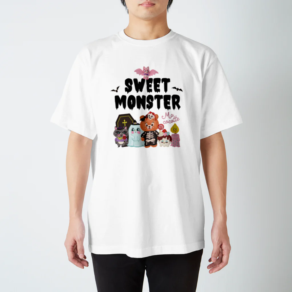 　Ma cocotte （まここっと）のスイートモンスター Regular Fit T-Shirt