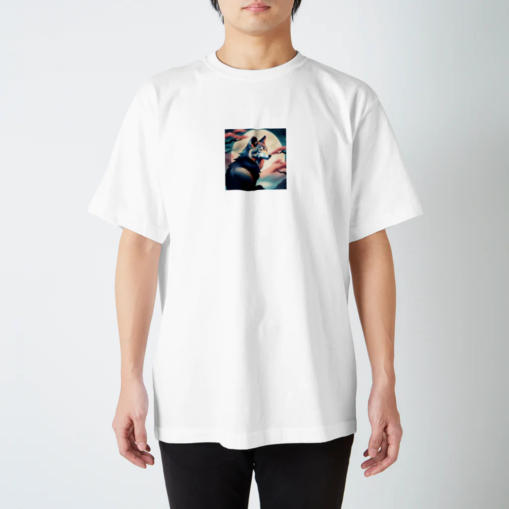 norizoouのナイトウルフ Regular Fit T-Shirt