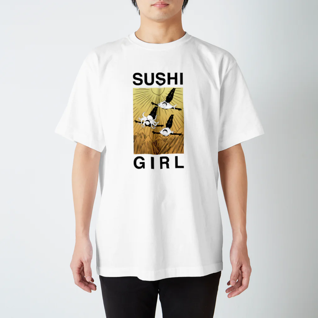 kumashikaruriのSUSHI GIRL スタンダードTシャツ