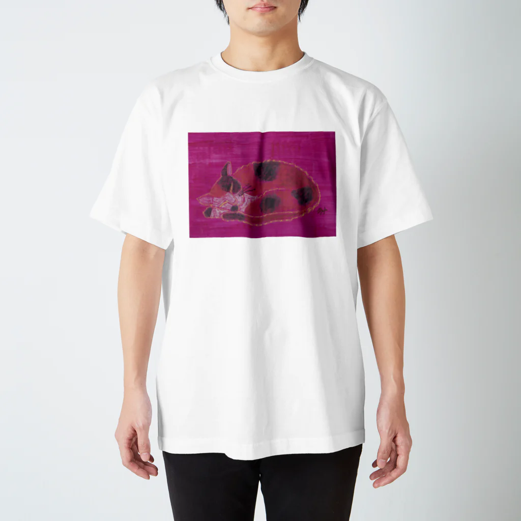 Lemongrass07のおやすみびわ スタンダードTシャツ