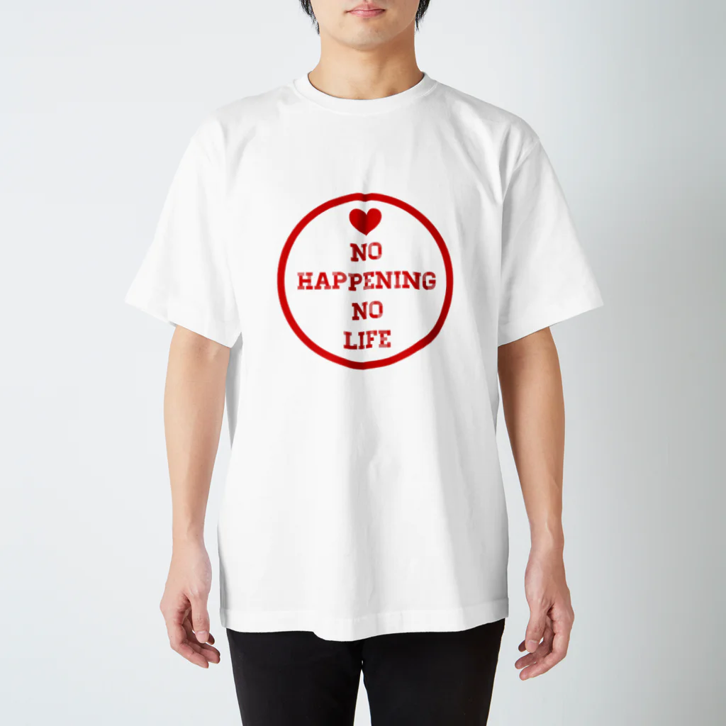 えぬのNO Happening NO LIFE スタンダードTシャツ