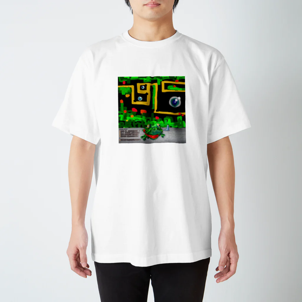 Tyun Takayamaのgraffiti-frog スタンダードTシャツ