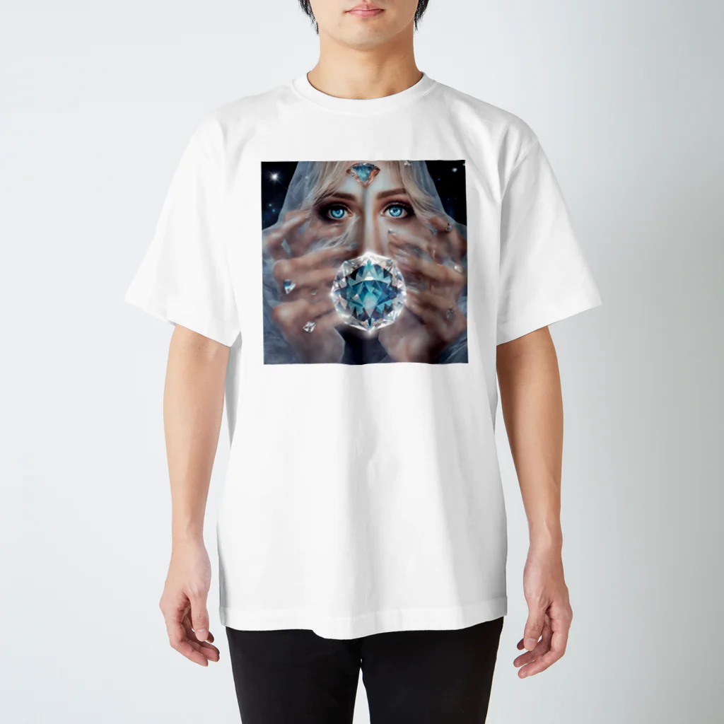 Ri-2のダイヤモンド女性と神秘 Regular Fit T-Shirt