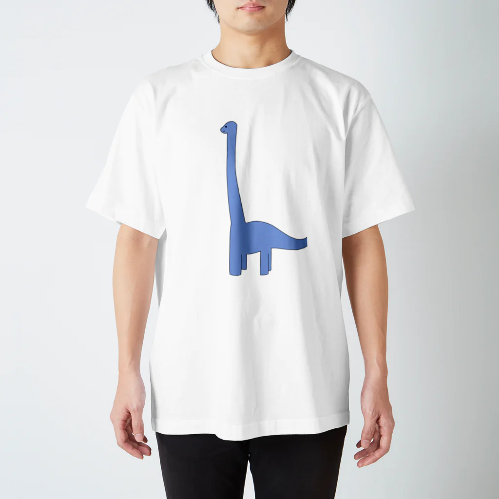 タナカカニのくびながきょうりゅう❗️恐竜❗️ スタンダードTシャツ