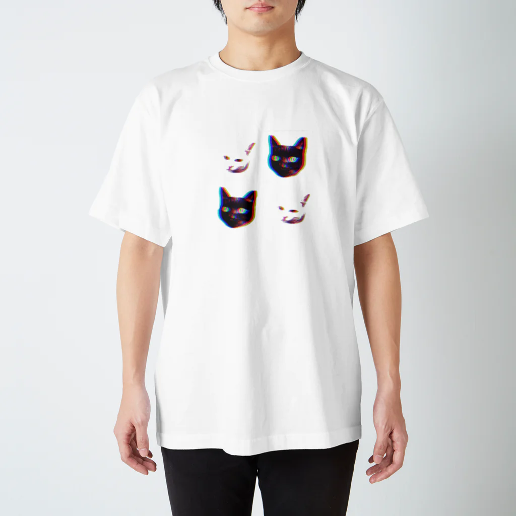 ねこぶくろさんのにじにじぶくろ Regular Fit T-Shirt