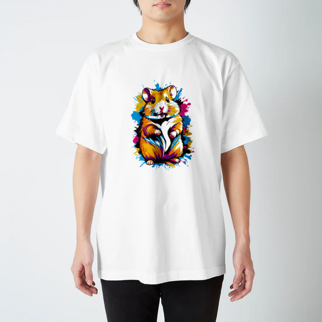 snjnmcのColorfultailz〜はむすたーA スタンダードTシャツ