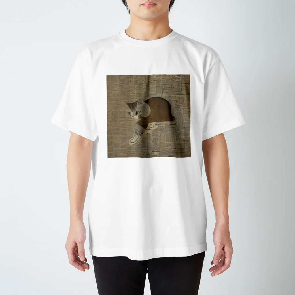 猫猫猫の古文書　猫 Regular Fit T-Shirt