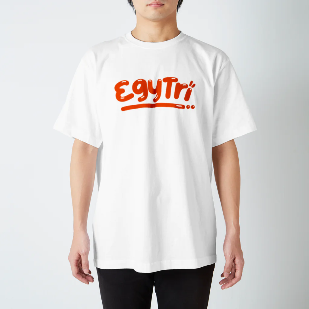 Egyptian TriangleのEgyTri グラフィティー　オレンジ Regular Fit T-Shirt