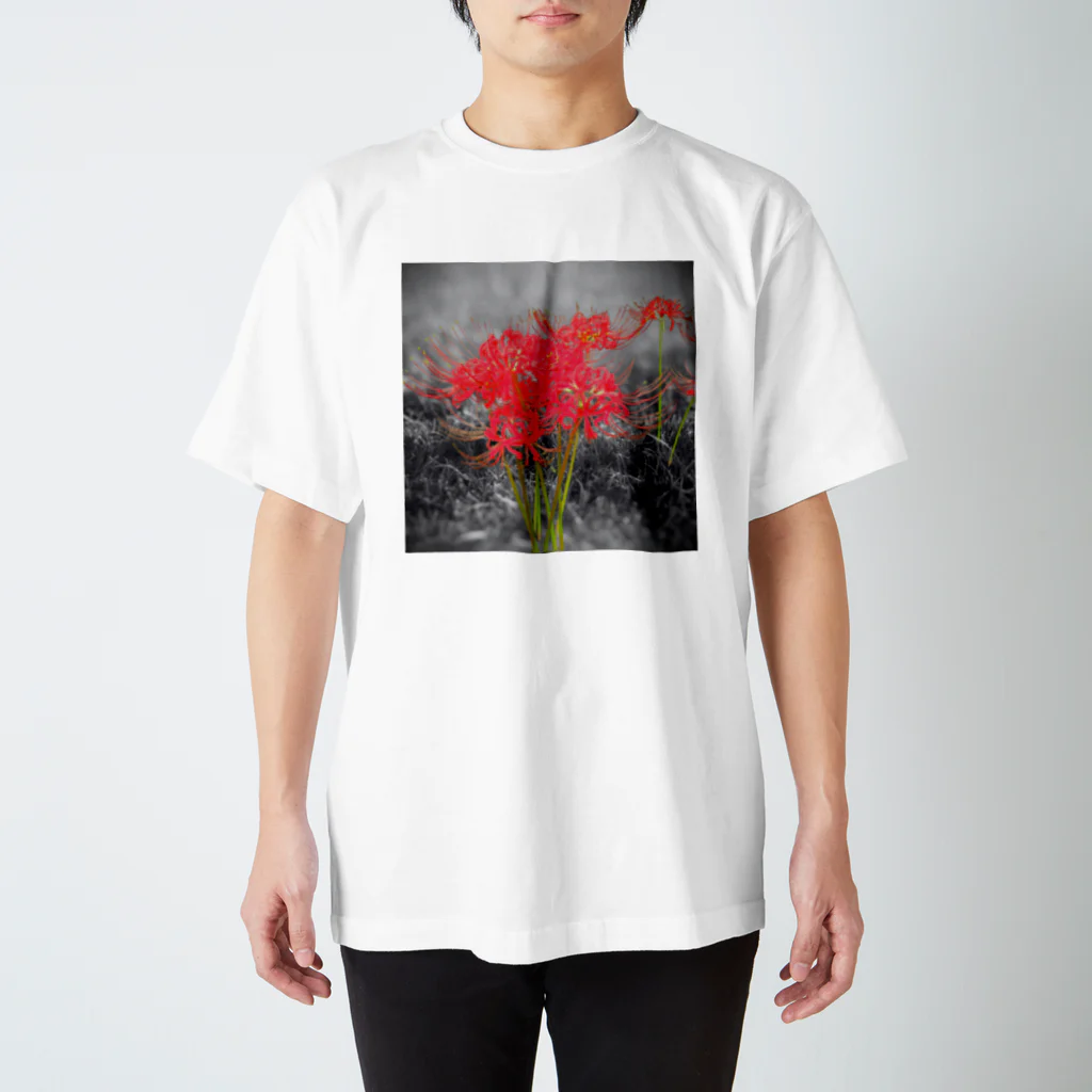 るいさんちの彼岸花 Regular Fit T-Shirt