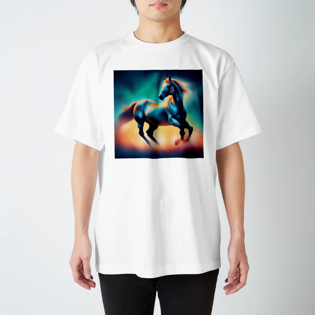 Miyuu101529の幻想的な馬 Regular Fit T-Shirt