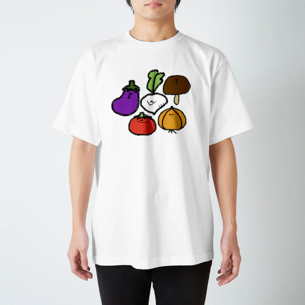 BONNUのお野菜集合 スタンダードTシャツ