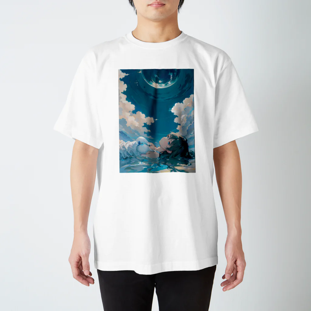 卯月なのかのSky Journey　〜世界最古で最大の恒久的なキャンパスの旅〜　No.2「恍惚」 スタンダードTシャツ