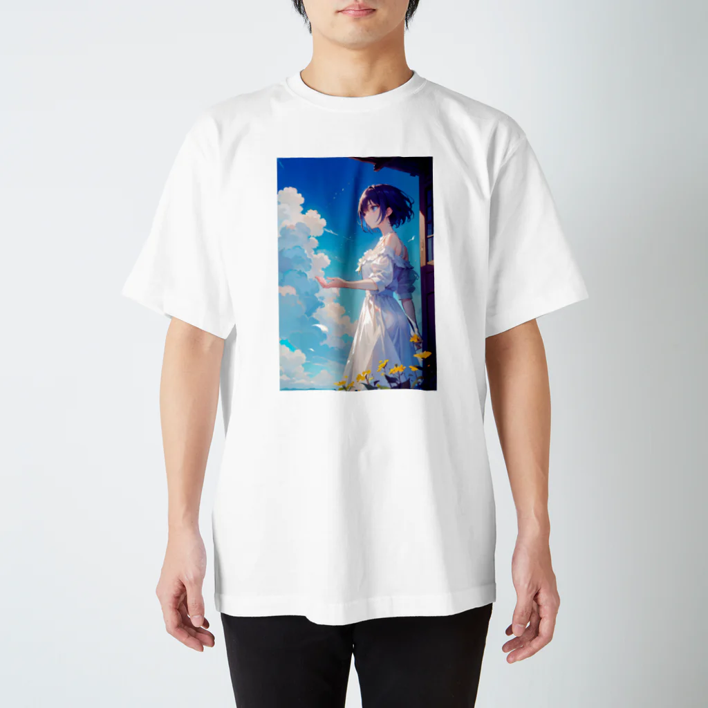 卯月なのかのSky Journey　〜世界最古で最大の恒久的なキャンパスの旅〜　No.1「Summer Time Gone」 スタンダードTシャツ