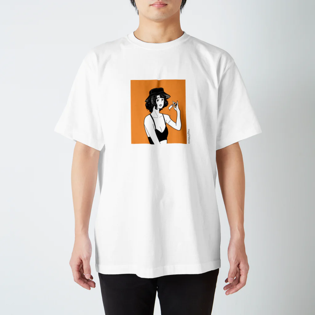 HAGIO-MANIAのHot to melt-Xi スタンダードTシャツ