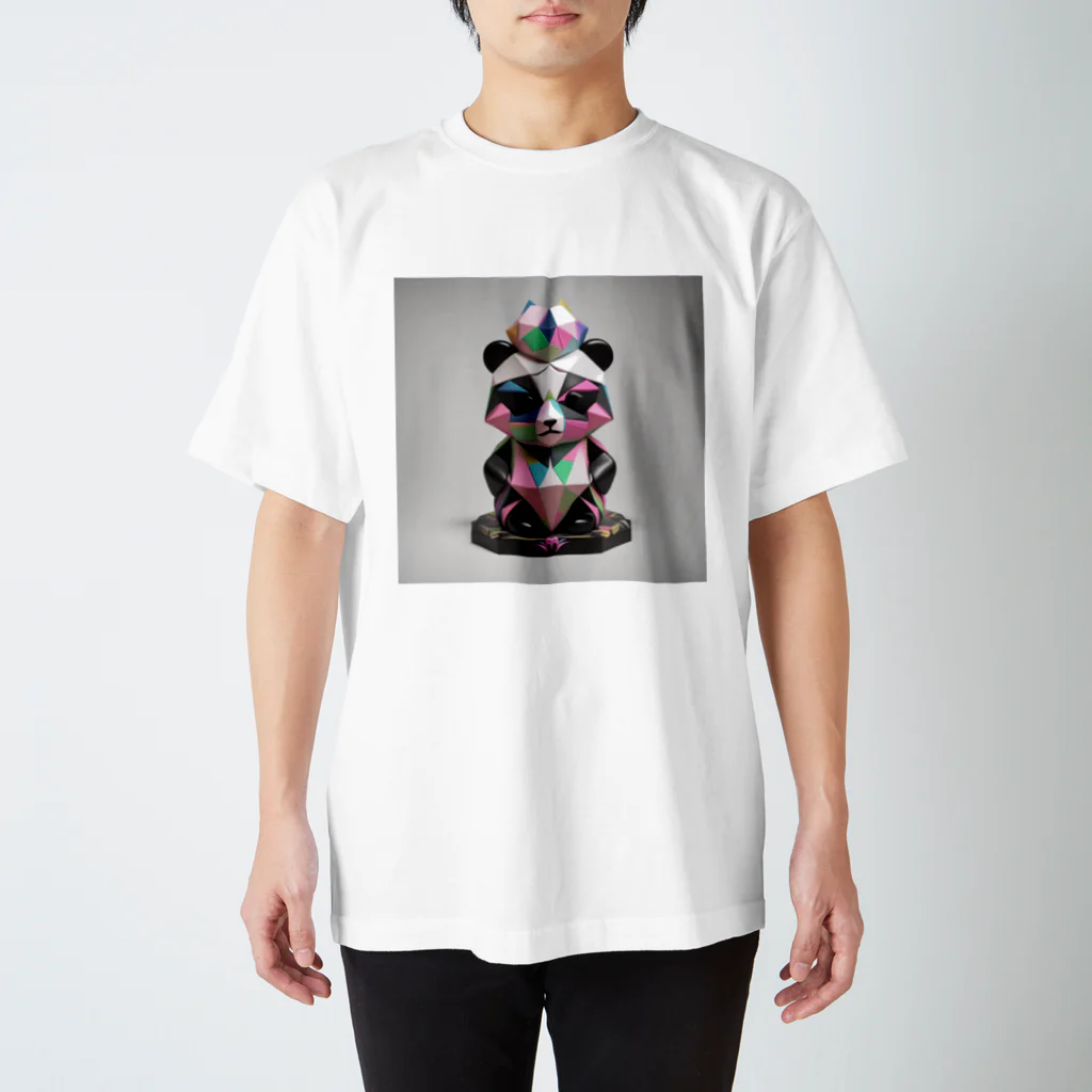 pandaのcrystalpanda スタンダードTシャツ