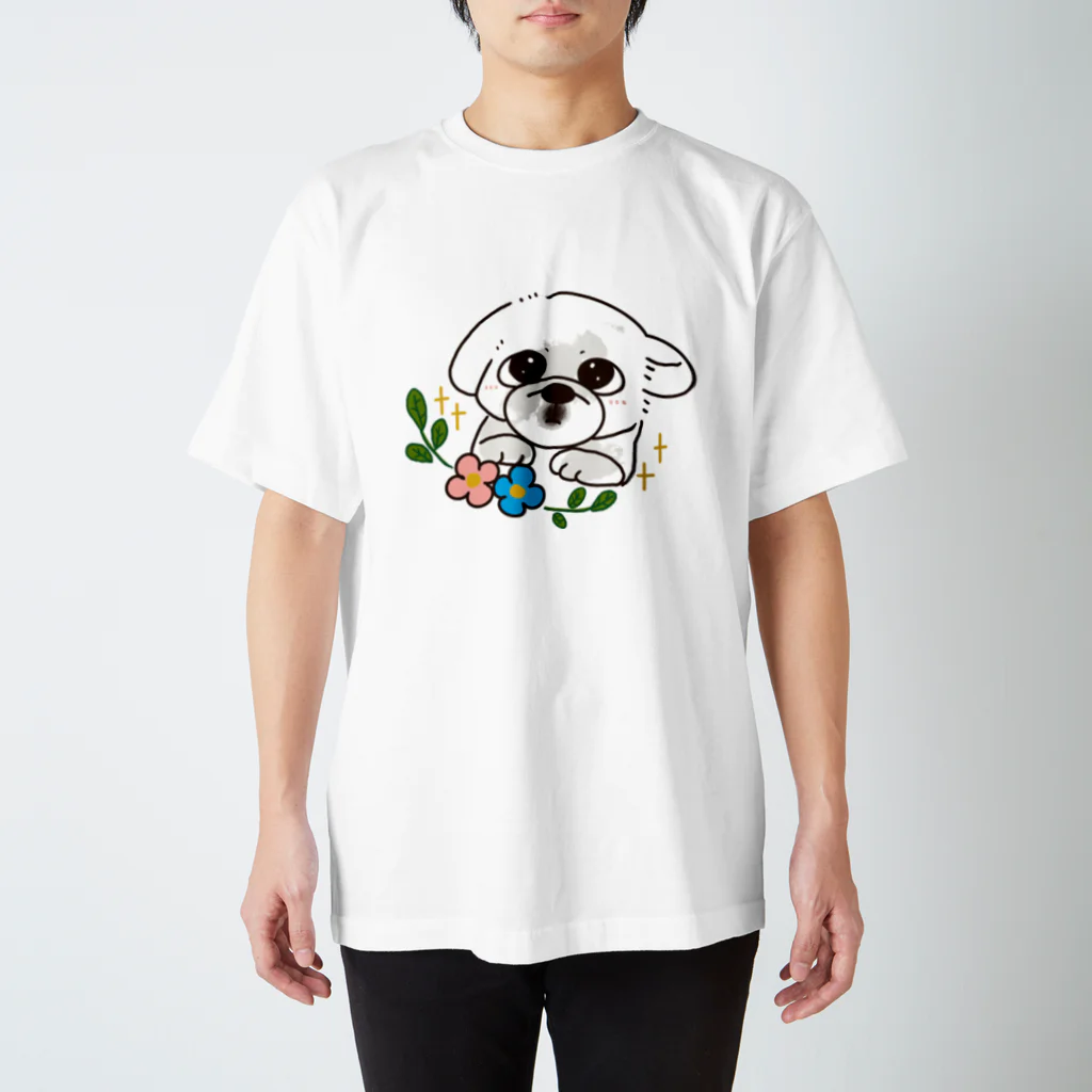 まぼろしやの✨ペキニーズ✨ スタンダードTシャツ