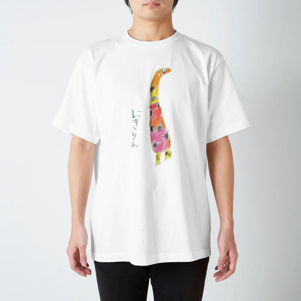 tmy_fのにきりん スタンダードTシャツ