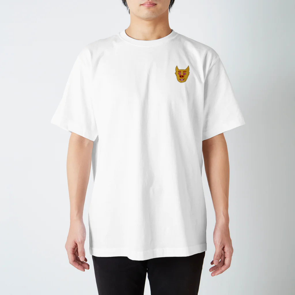 あちこーこー屋🌺@天空祭のシーサーくん Tシャツ 【カラー】[2023 ver.] Regular Fit T-Shirt