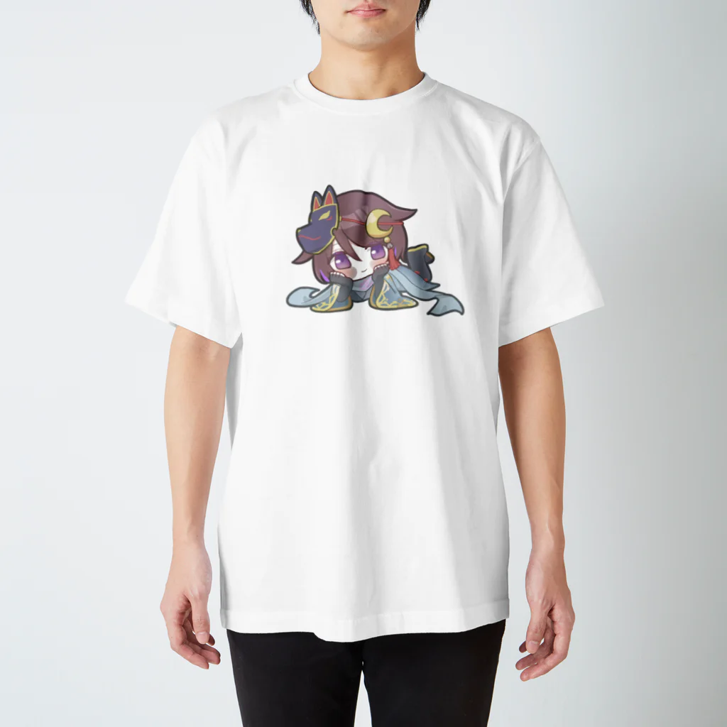 鈴祈ほまるの鈴祈ほまるスタンダードTシャツ（キービジュmini ） Regular Fit T-Shirt