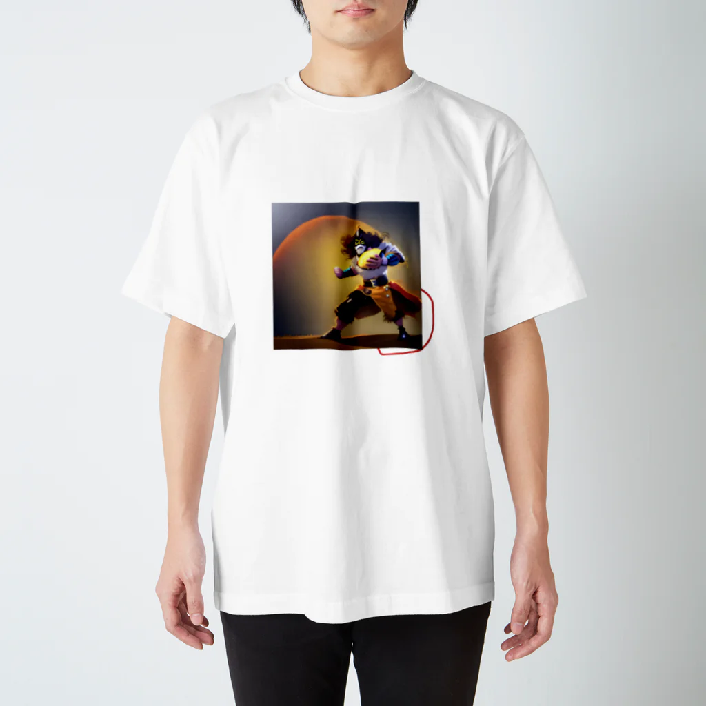 フェニックスアルファの歌舞伎スモーレスラー スタンダードTシャツ