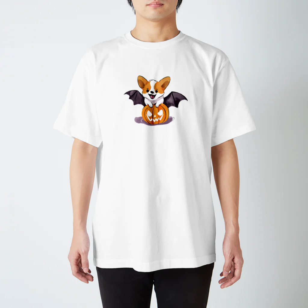 コーギーライフの【限定】2023年ハロウィンコーギー Regular Fit T-Shirt