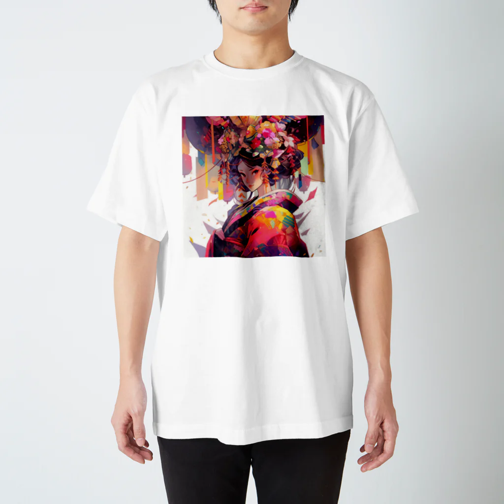 amberの花魁 Regular Fit T-Shirt